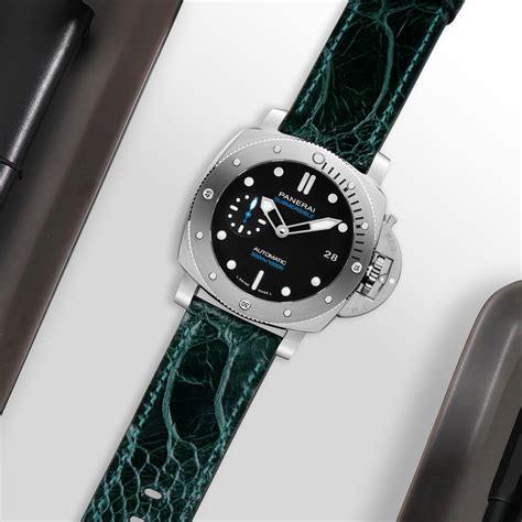 panerai ostrich strap